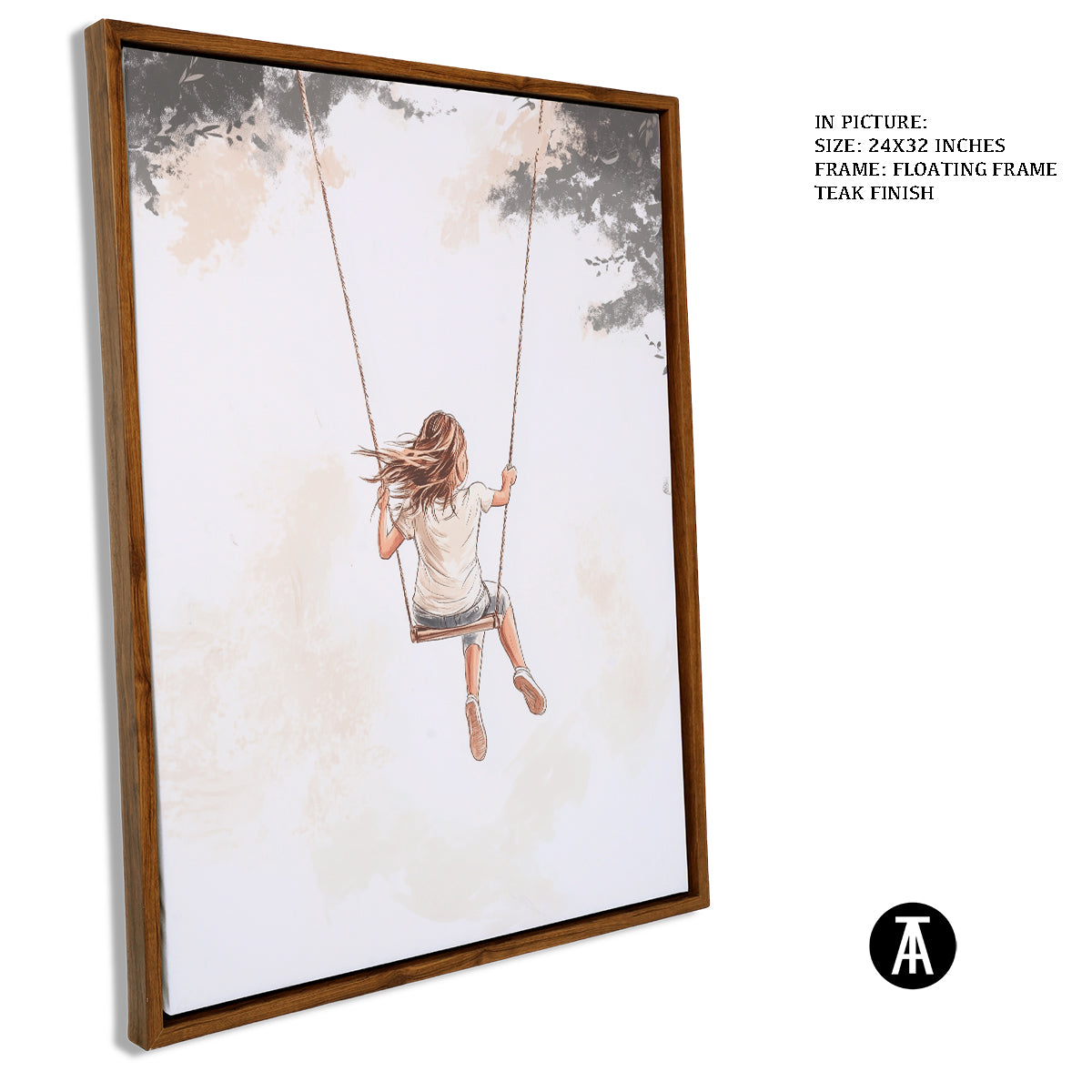 Artwork in Floating Frame