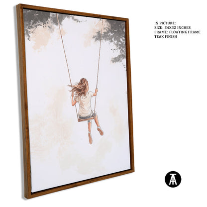Artwork in Floating Frame