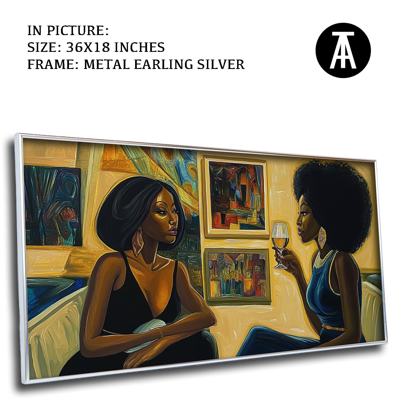 Artwork in Black Frame
