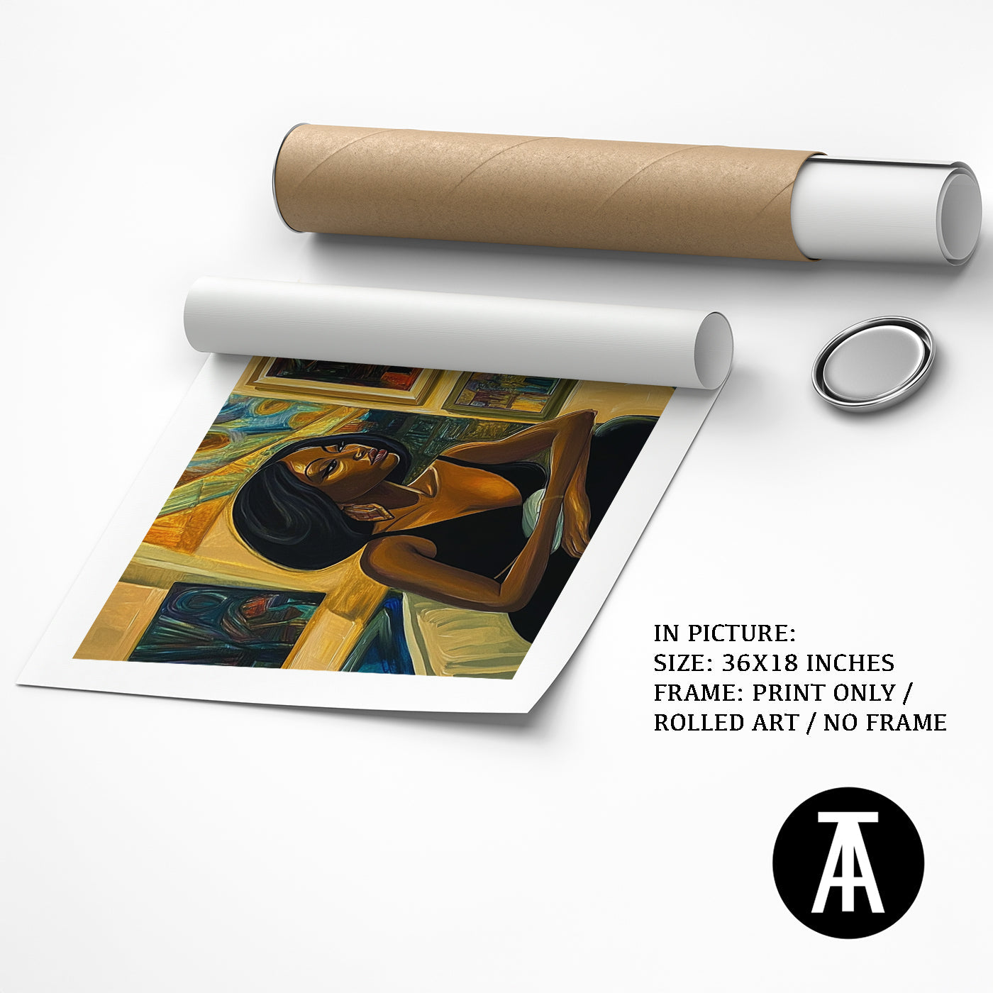 Artwork as Print Only or Rolled Art