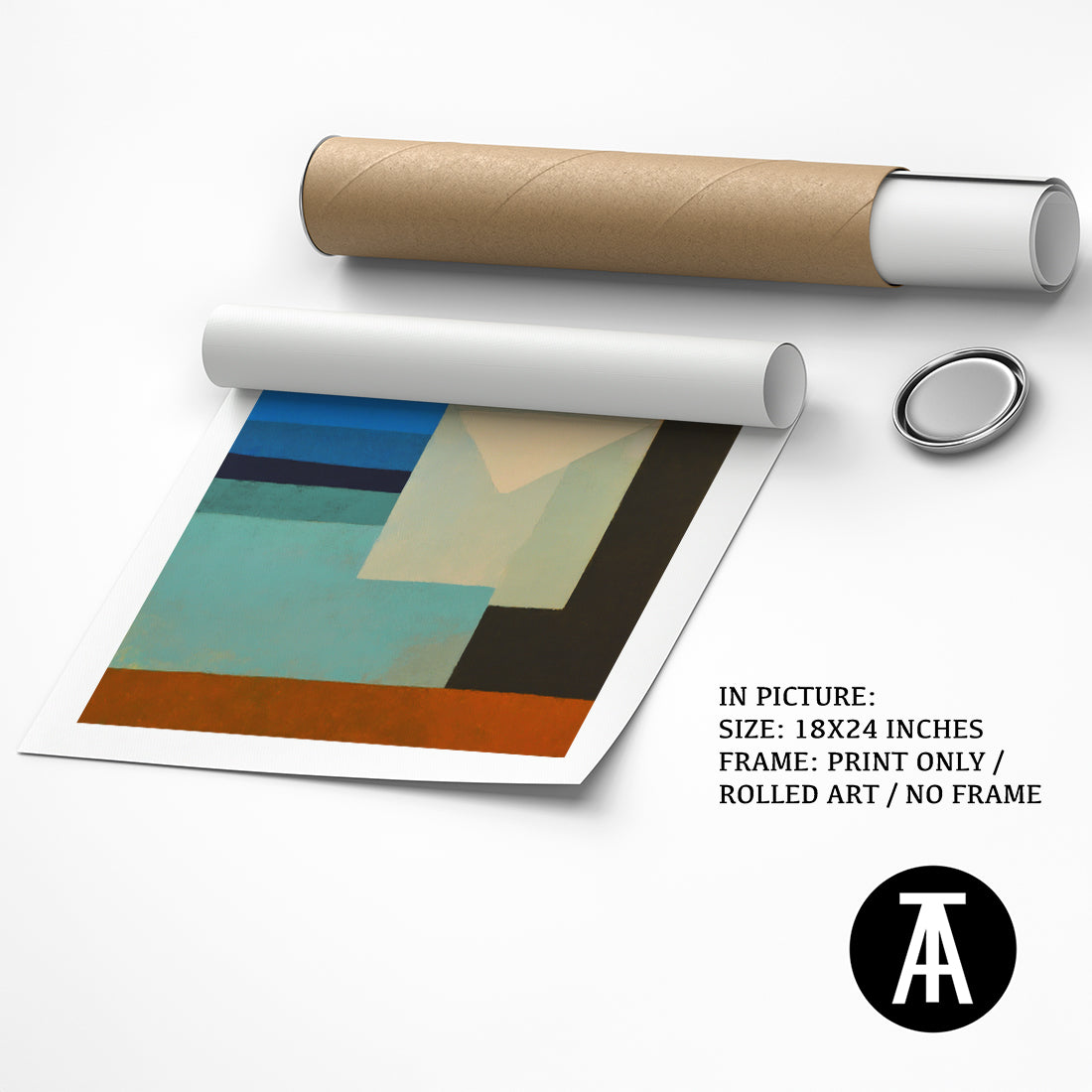 Artwork as Print Only or Rolled Art
