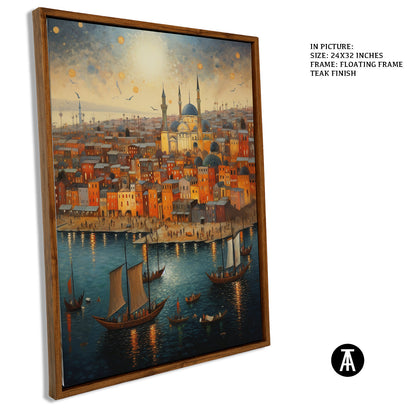 Artwork in Floating Frame