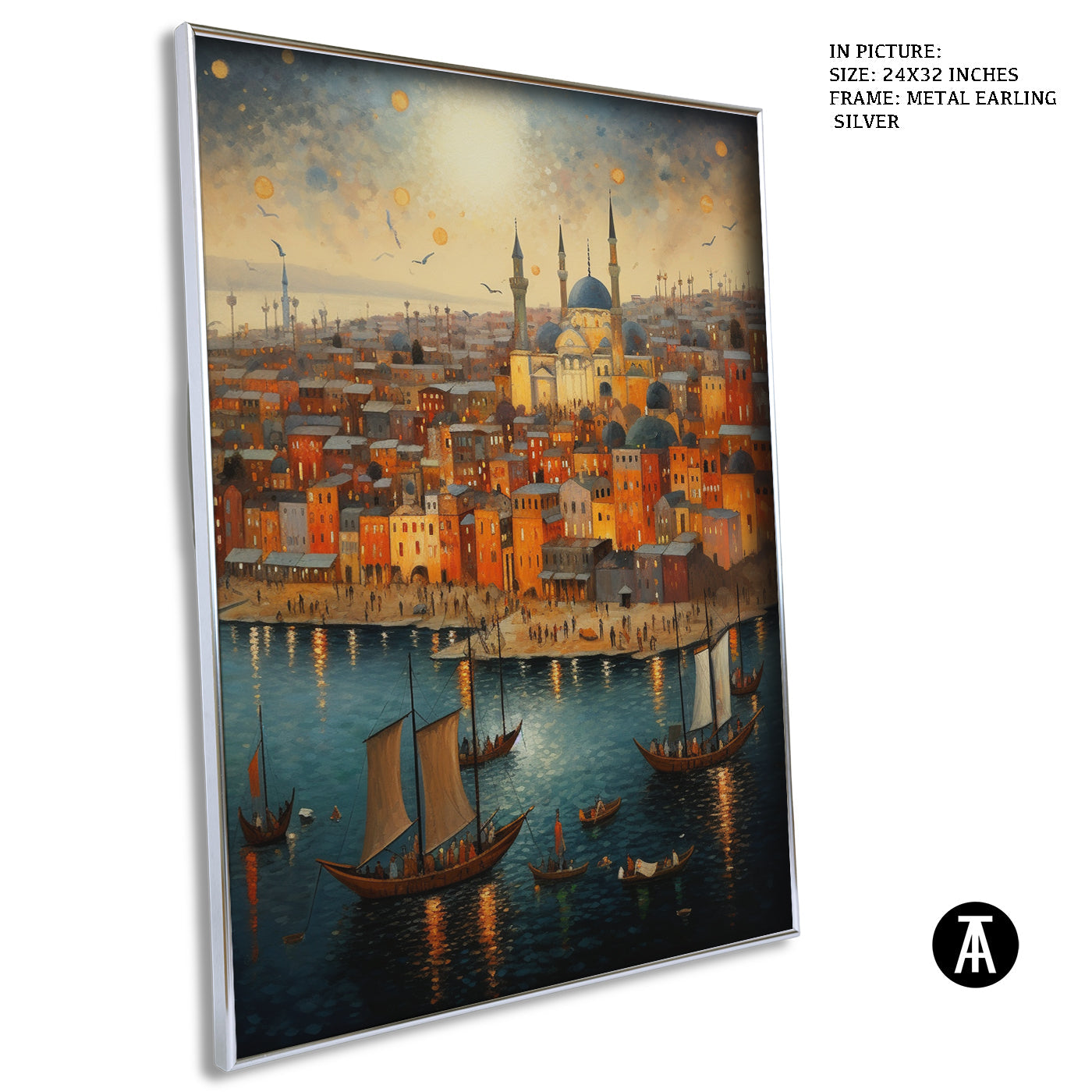 Artwork in Black Frame