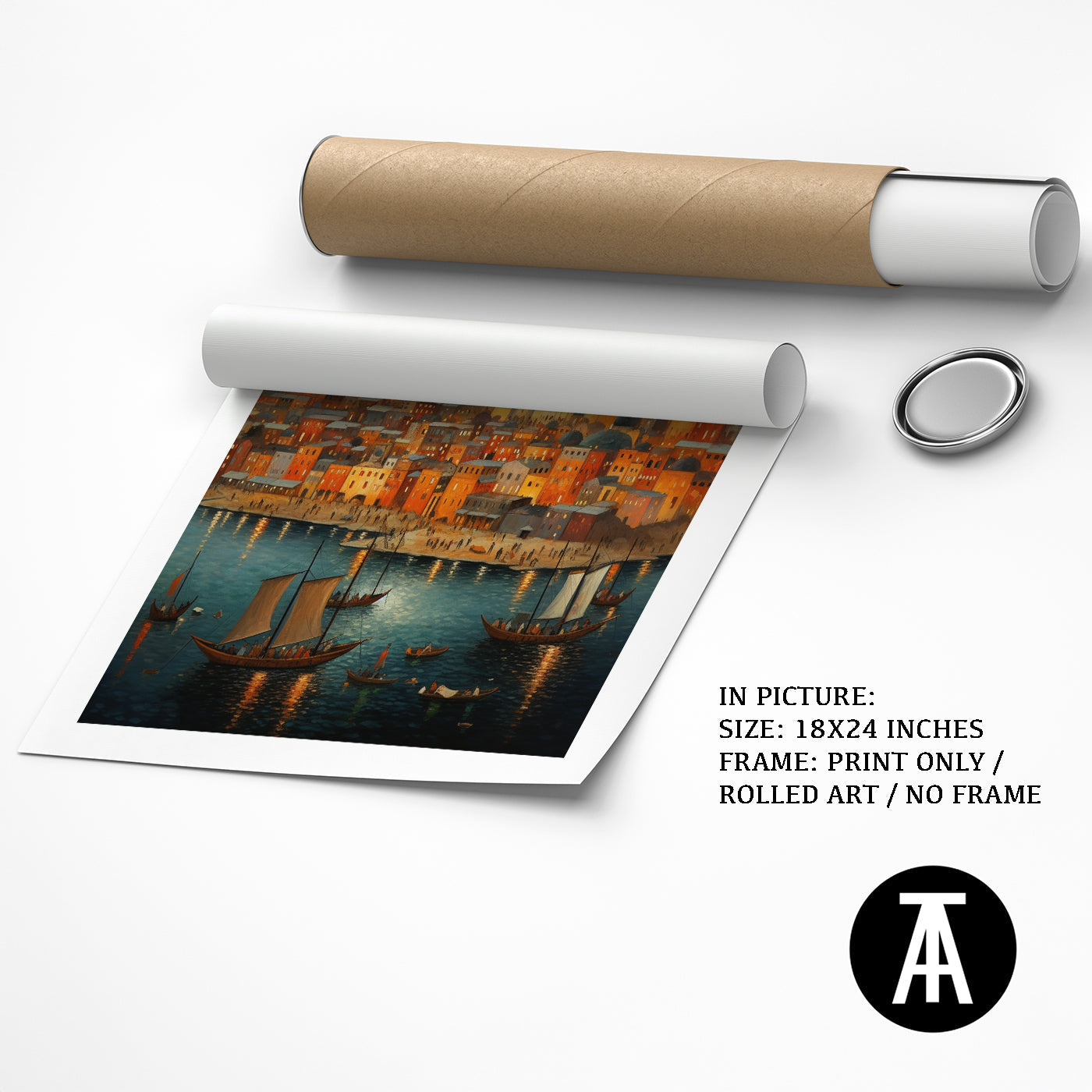 Artwork as Print Only or Rolled Art
