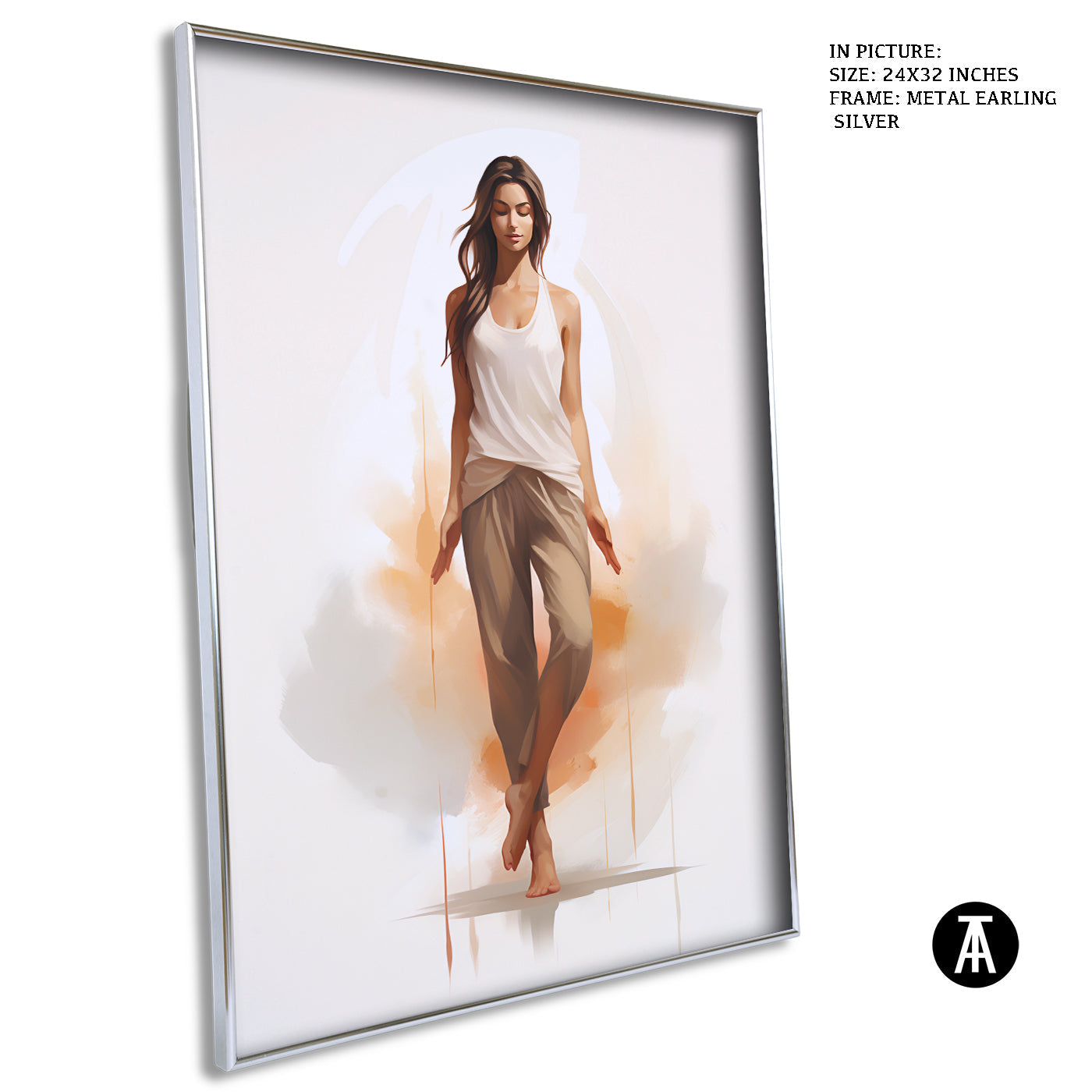 Artwork in Black Frame