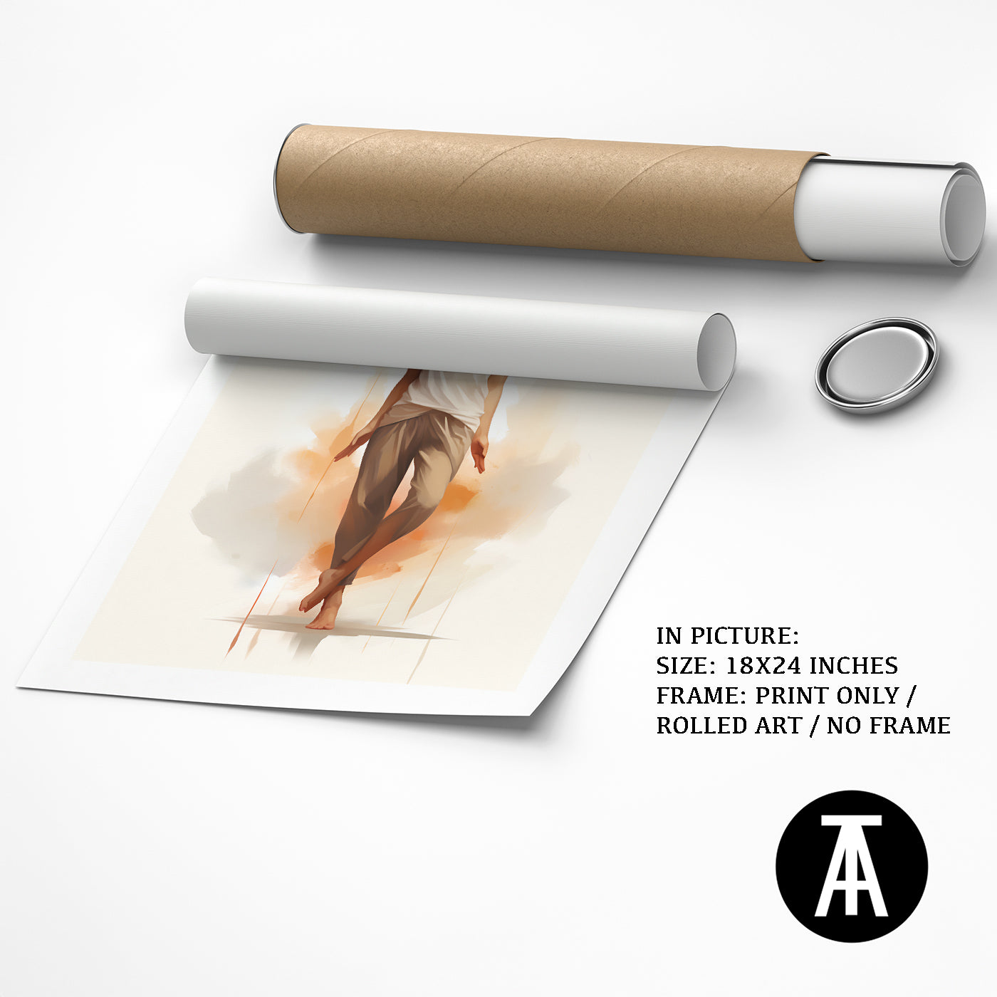 Artwork as Print Only or Rolled Art