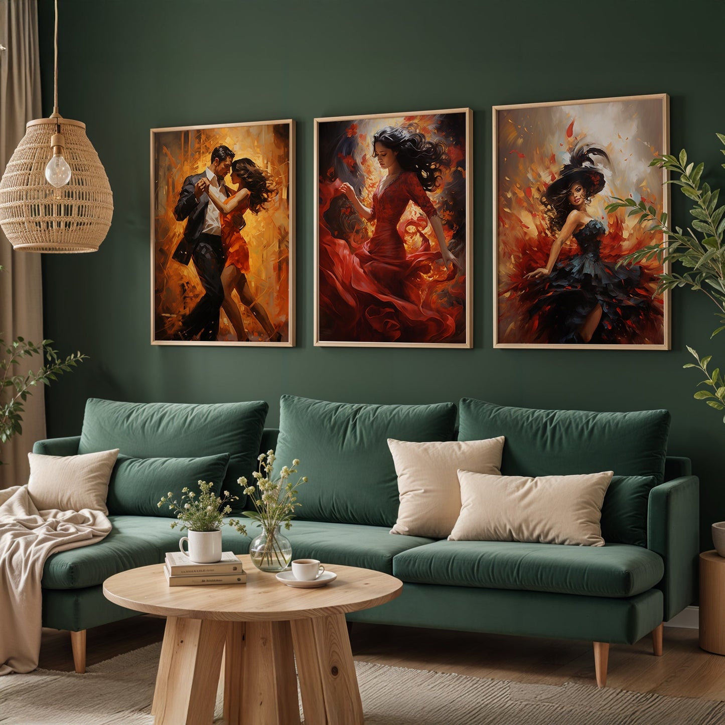 Gallery Wall Set in Lifestyle Setting