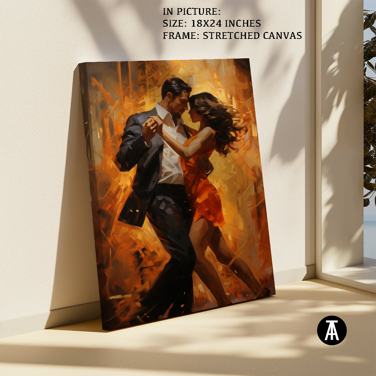 Sample Artwork in Stretched Canvas