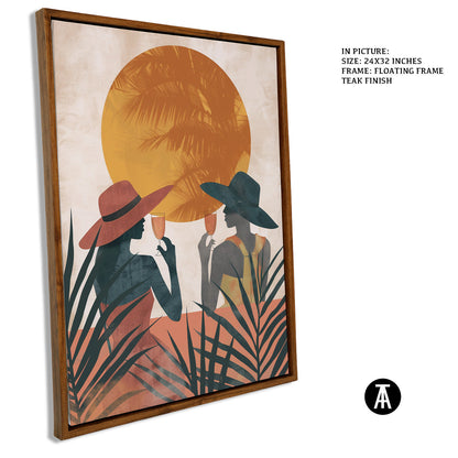 Artwork in Floating Frame