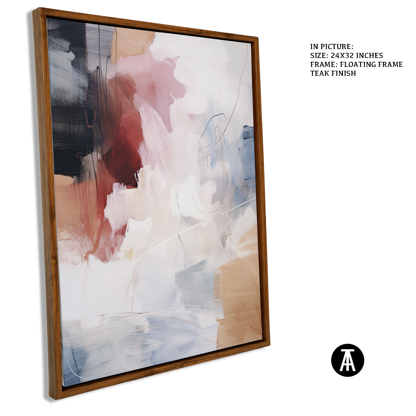 Artwork in Floating Frame