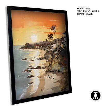 Artwork in Metal Earling Silver Frame