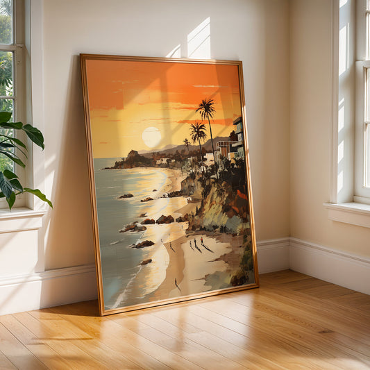 California Painting in a Lifestyle Setting