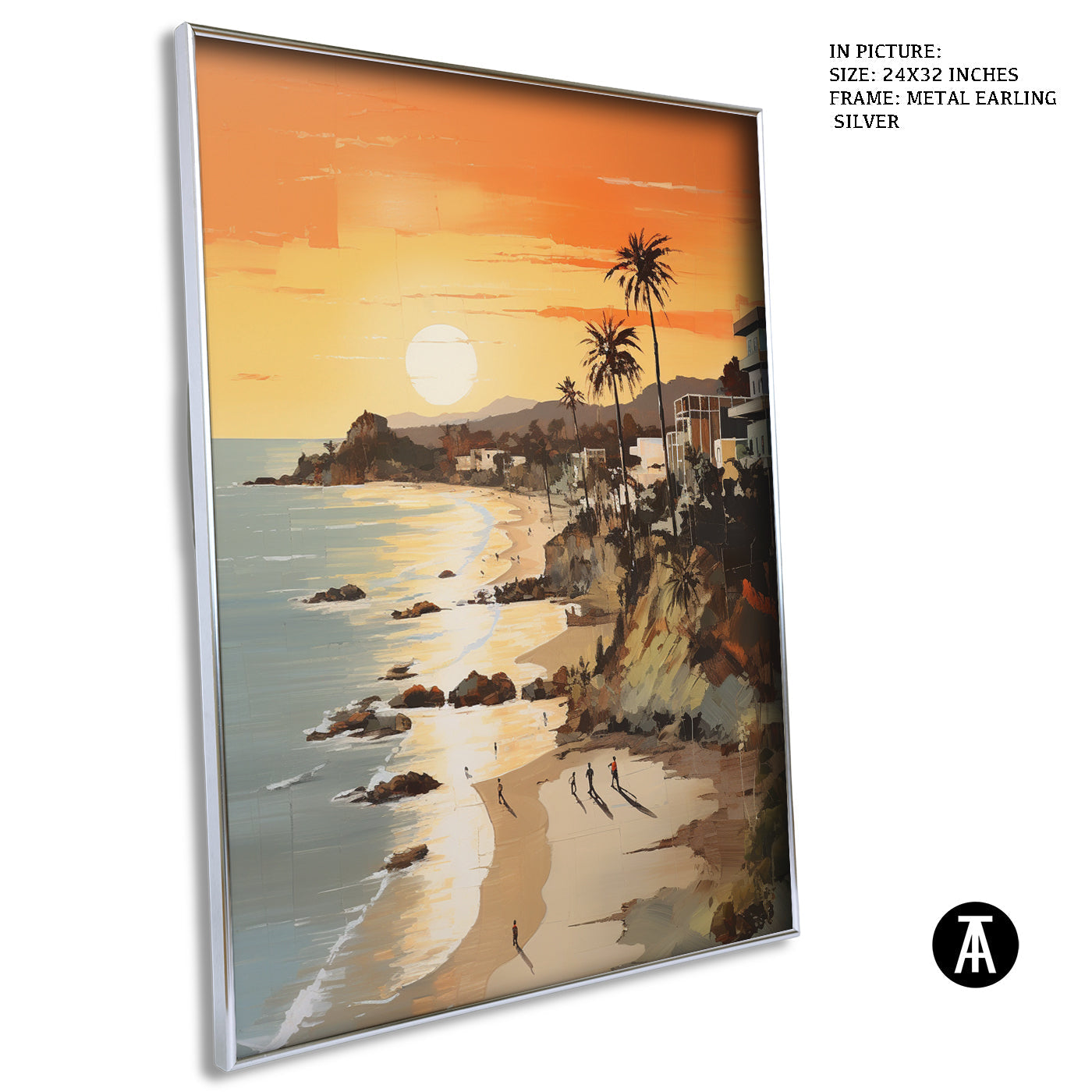 Artwork in Black Frame