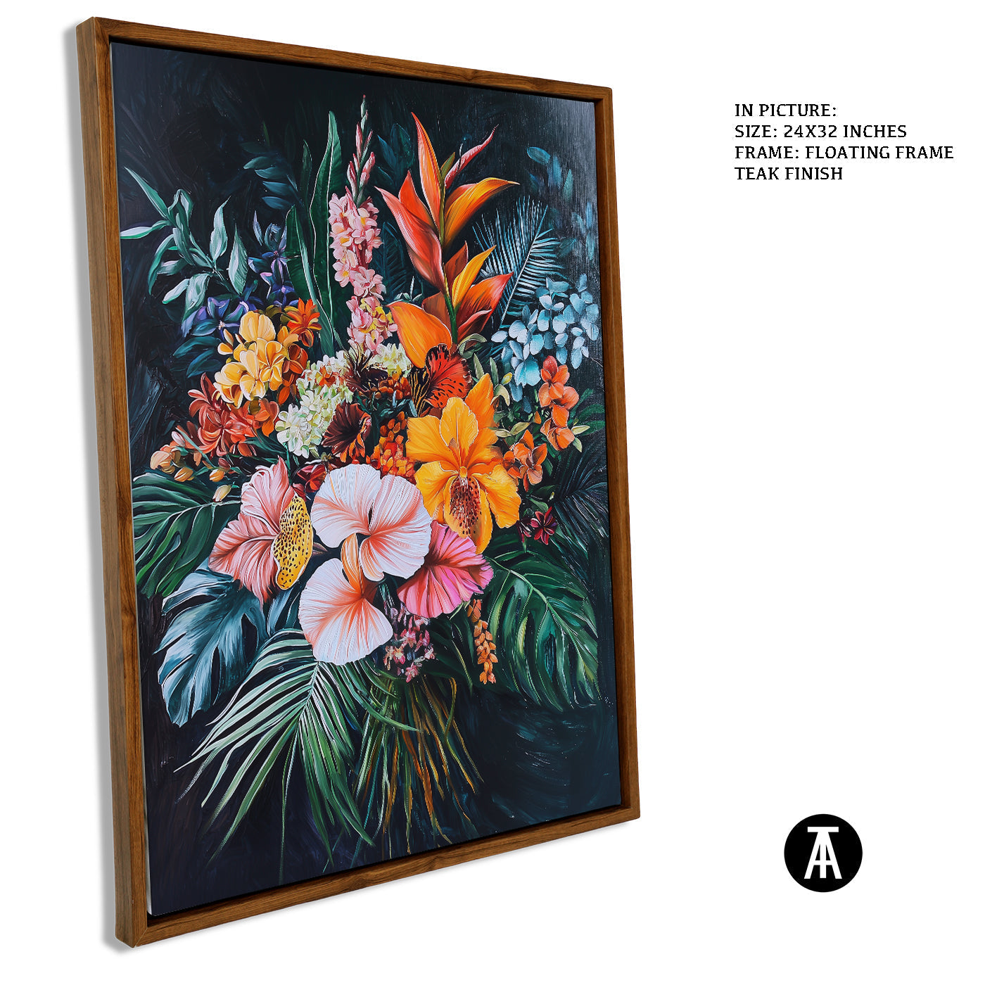 Artwork in Floating Frame