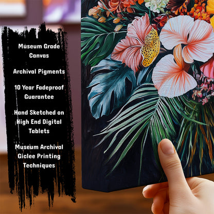 Information about Floral Botanical Canvas Art Print