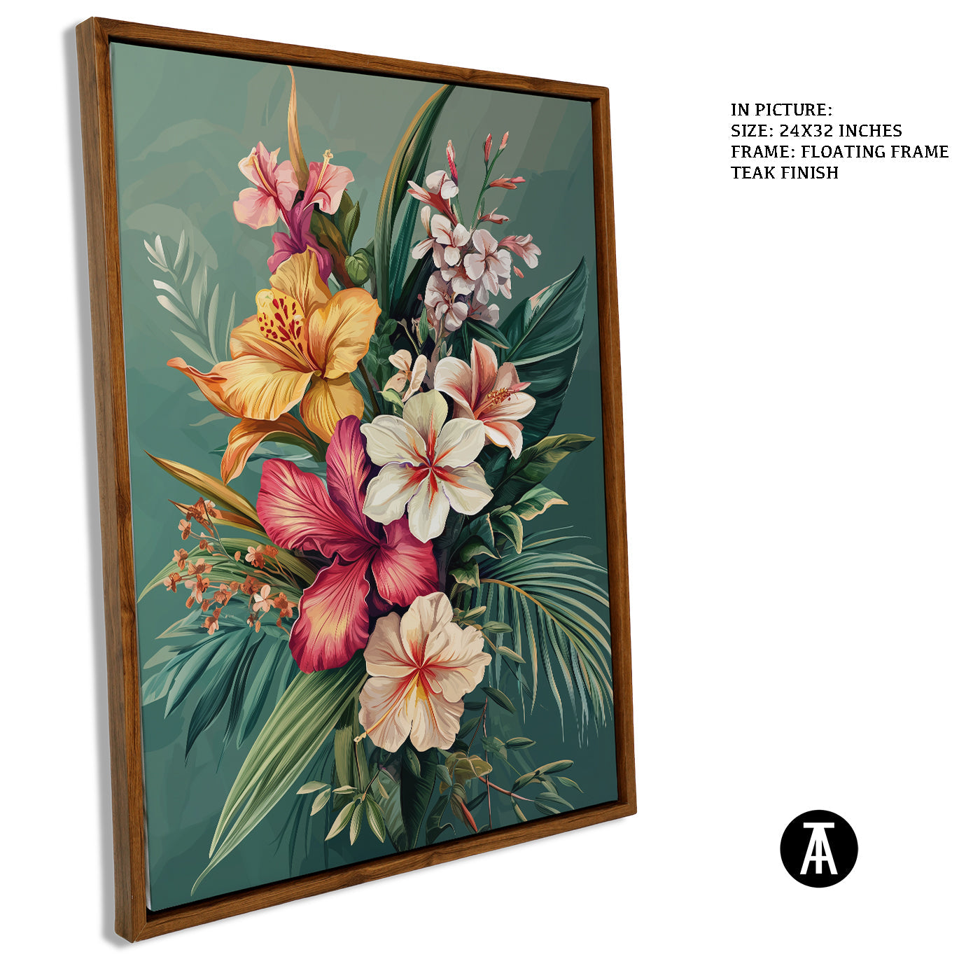 Artwork in Floating Frame