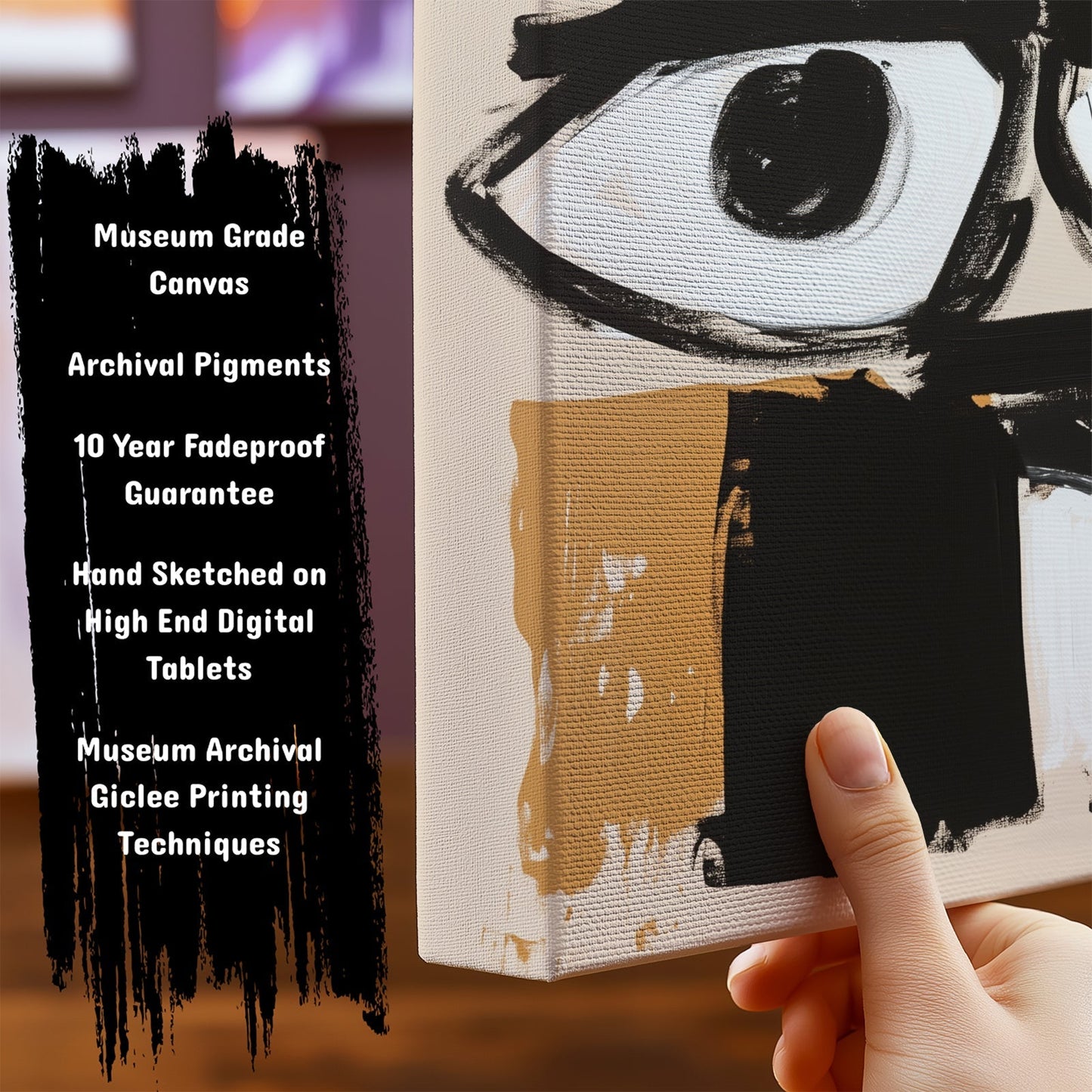 Important Features of our Abstract ArtworksEye To Eye by NYC Abstract