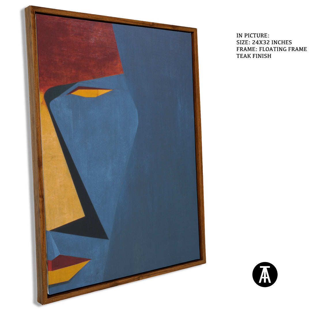 Artwork in Floating Frame