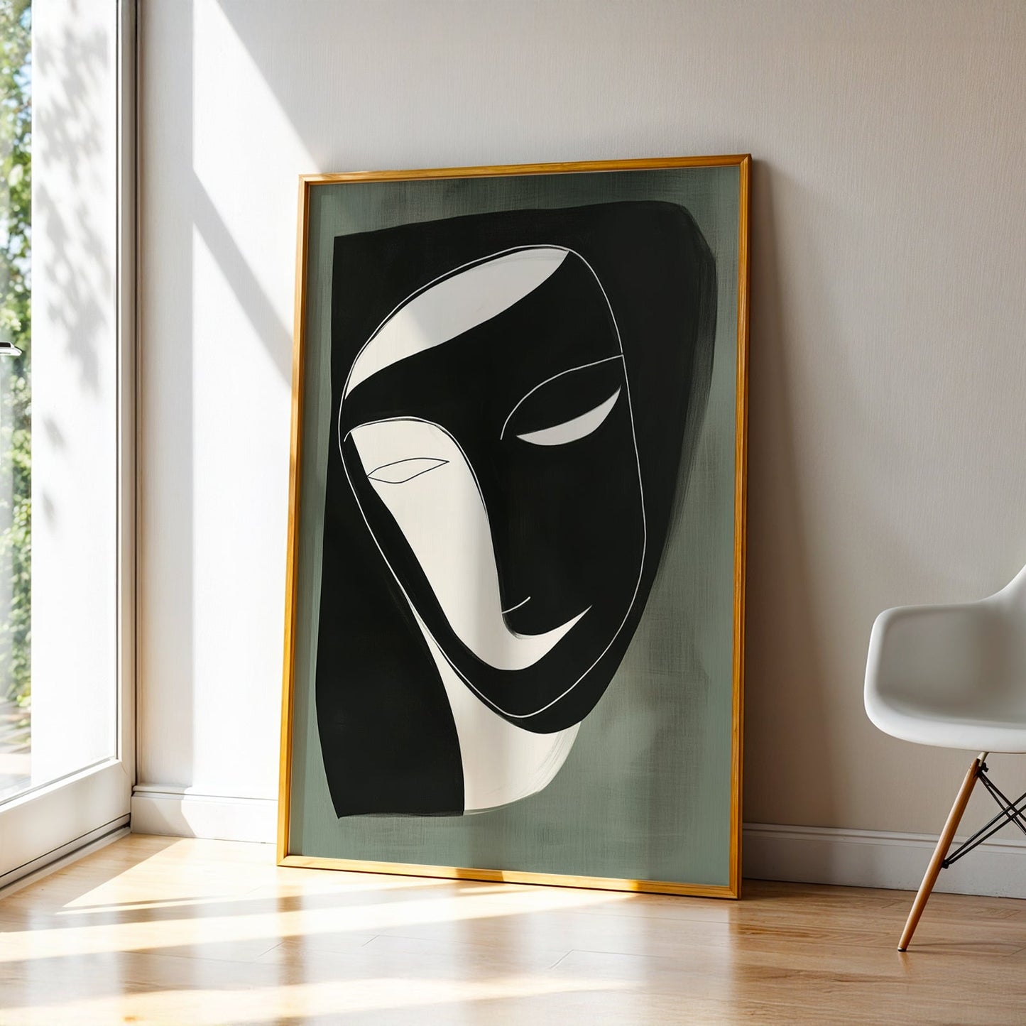 Abstract Art in a Lifestyle Setting Face Off by NYC Abstract