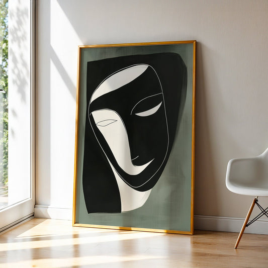 Abstract Art in a Lifestyle Setting Face Off by NYC Abstract