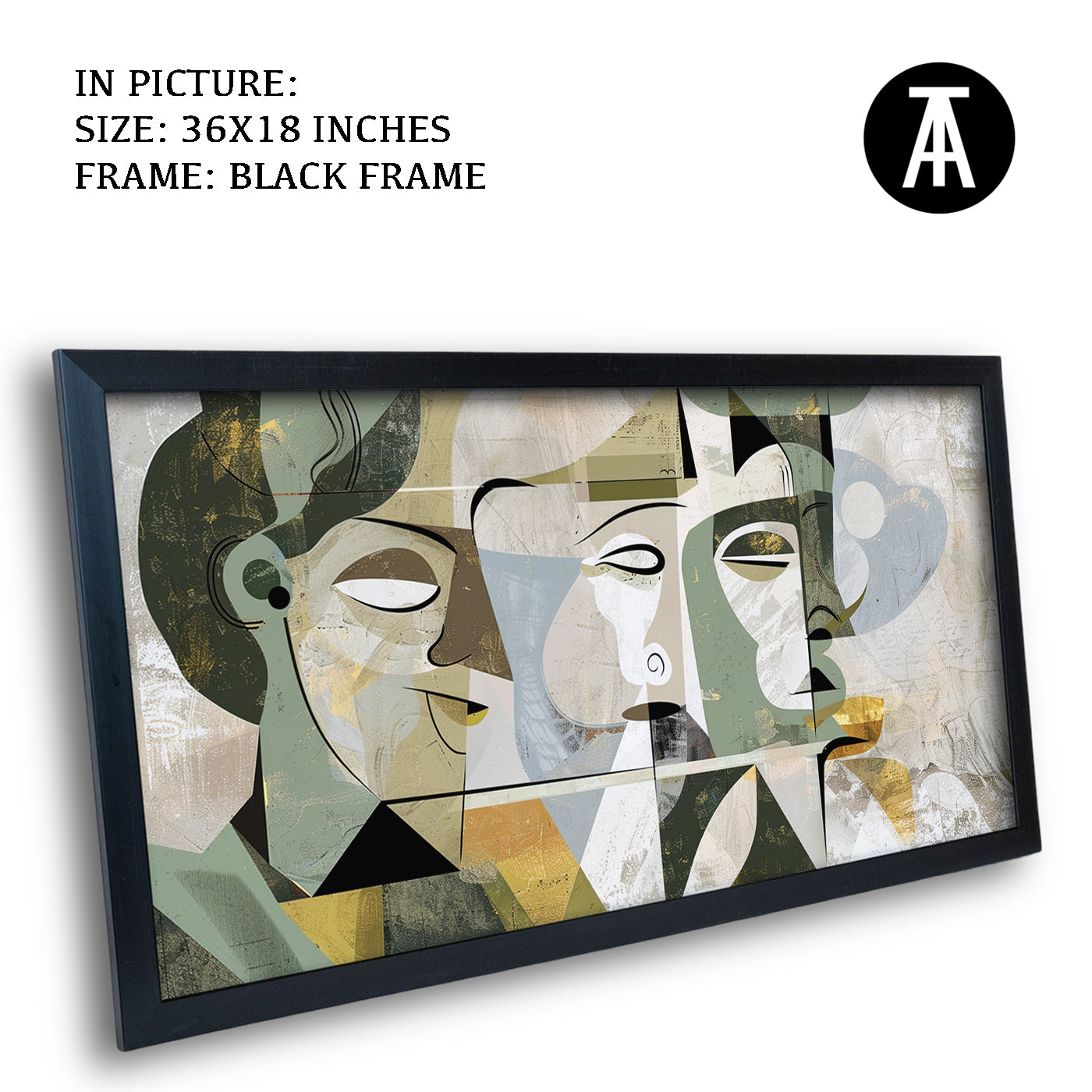 Artwork in Metal Earling Silver Frame