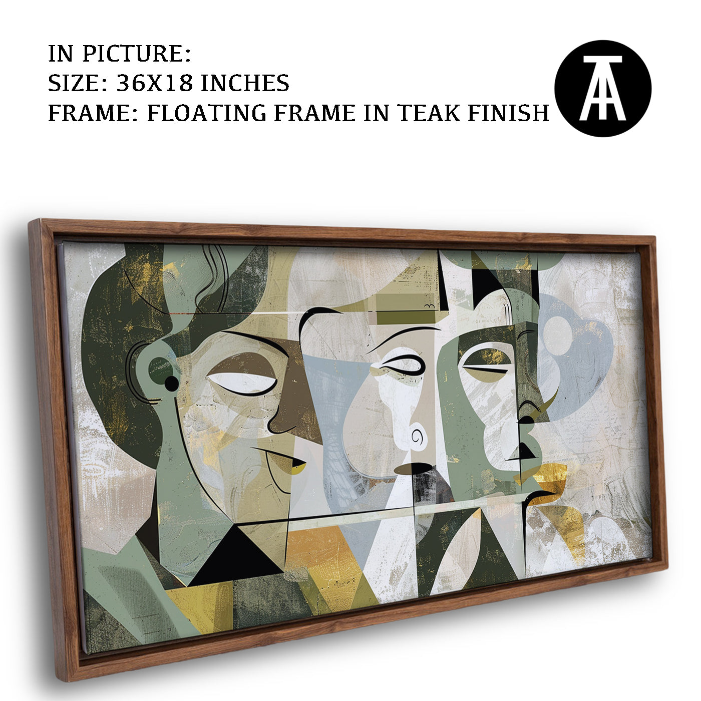 Artwork in Floating Frame