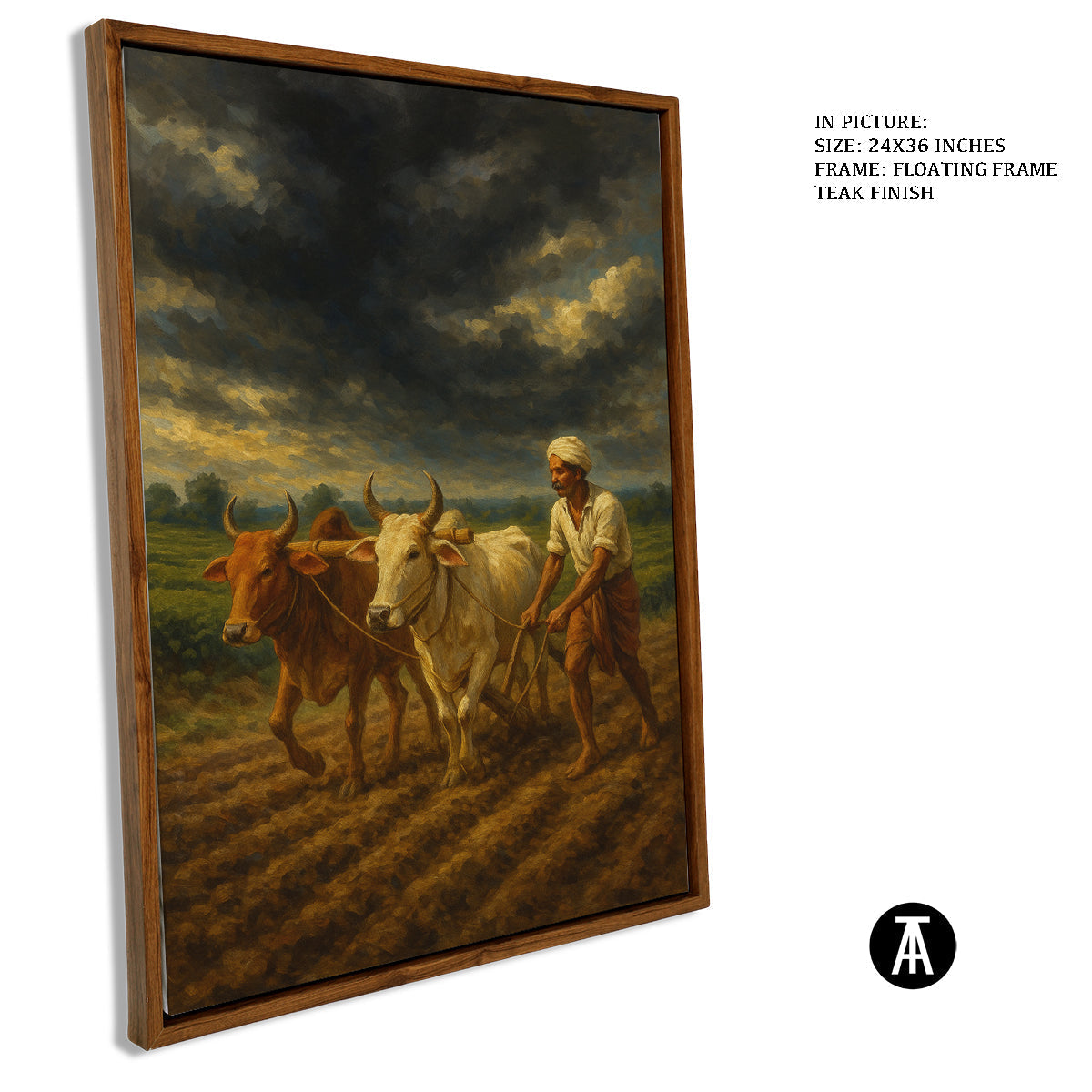 Artwork in Floating Frame