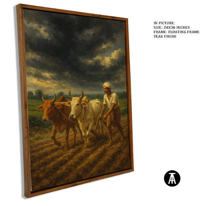 Artwork in Floating Frame