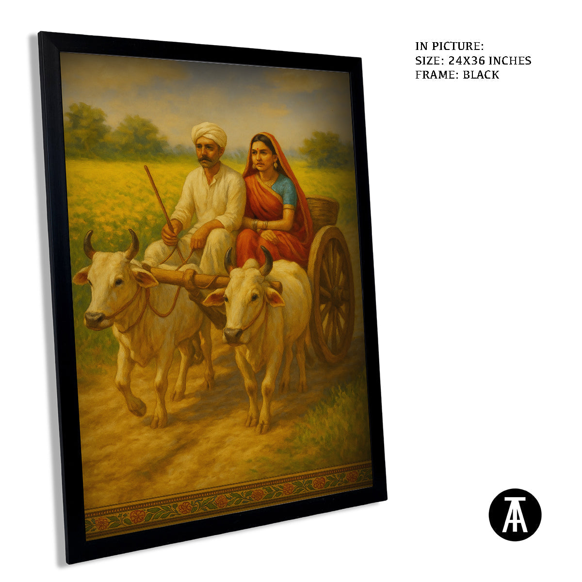 Artwork in Black Frame