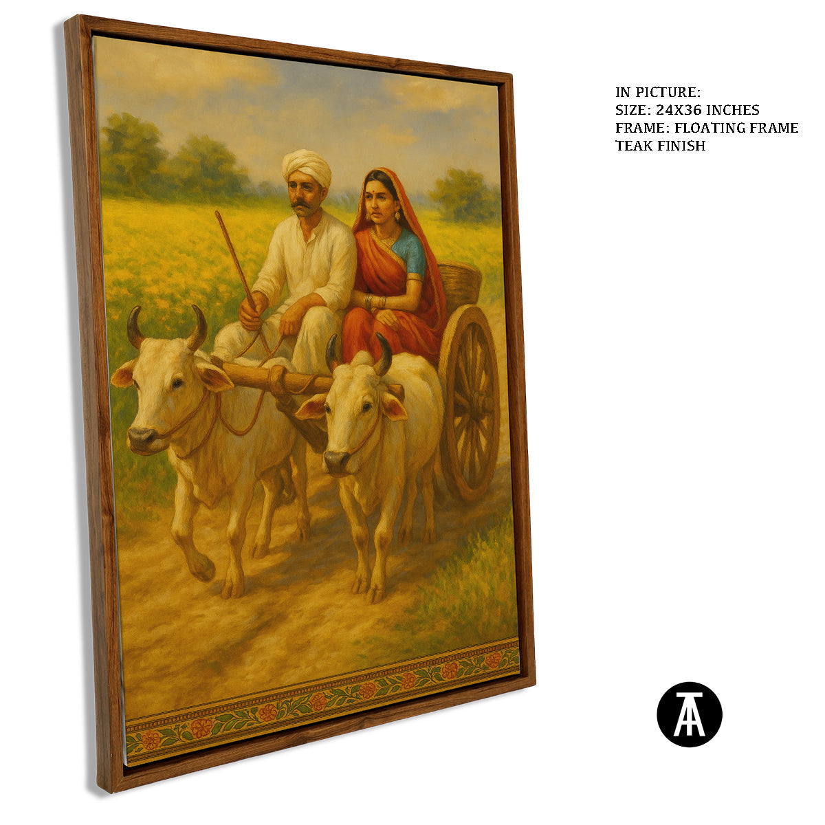 Artwork in Floating Frame