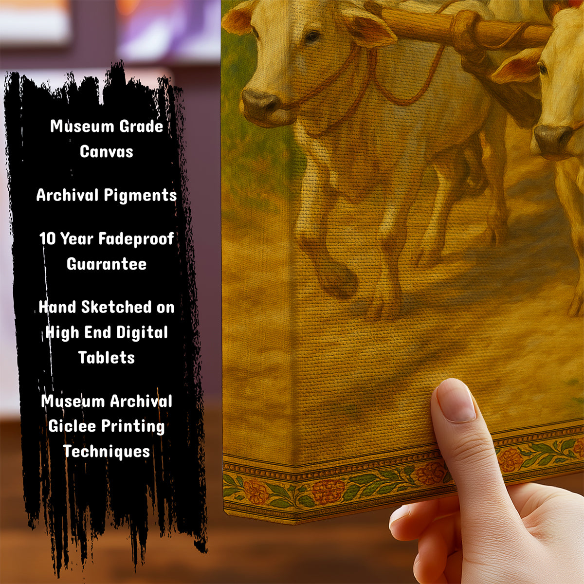 Information about Indian Art Canvas Art Print