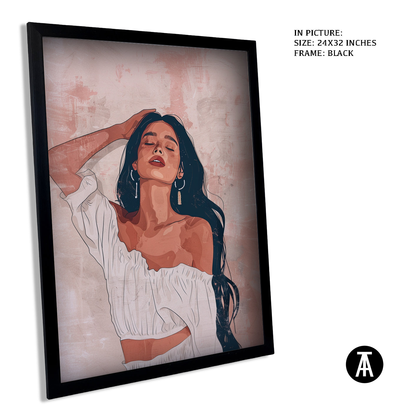 Artwork in Black Frame