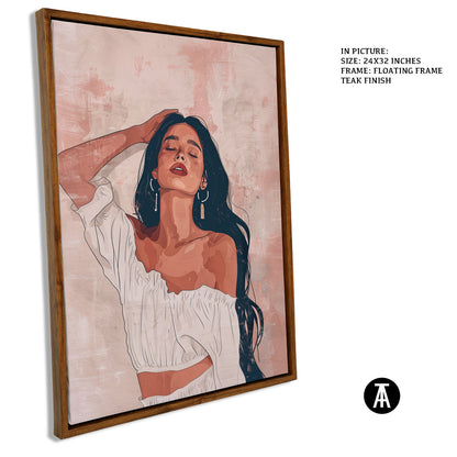 Artwork in Floating Frame