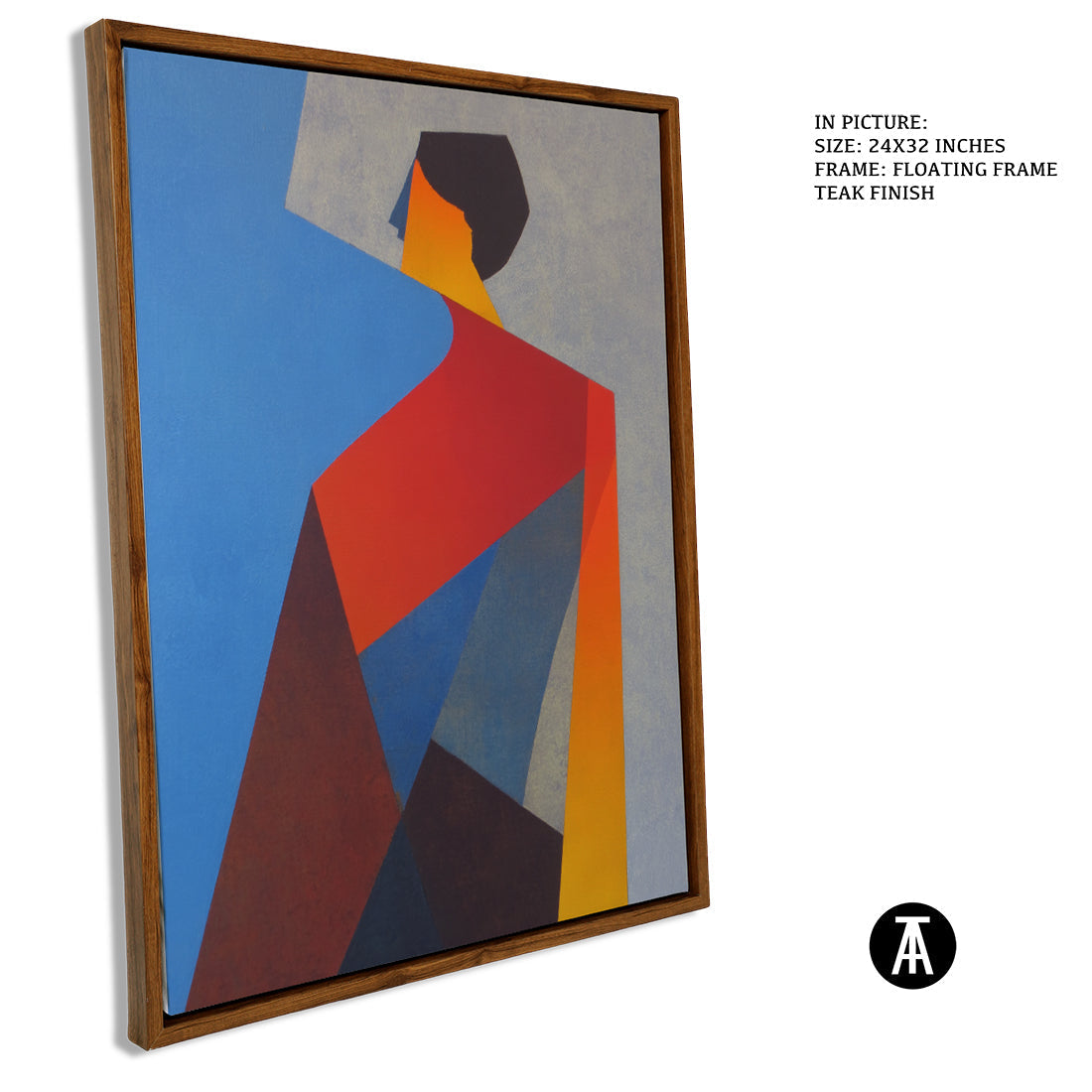 Artwork in Floating Frame