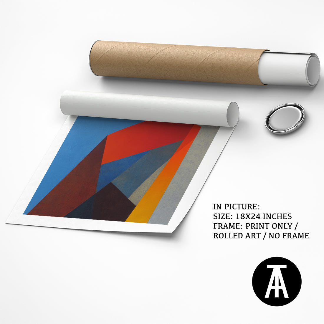 Artwork as Print Only or Rolled Art