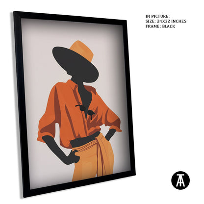 Artwork in Black Frame
