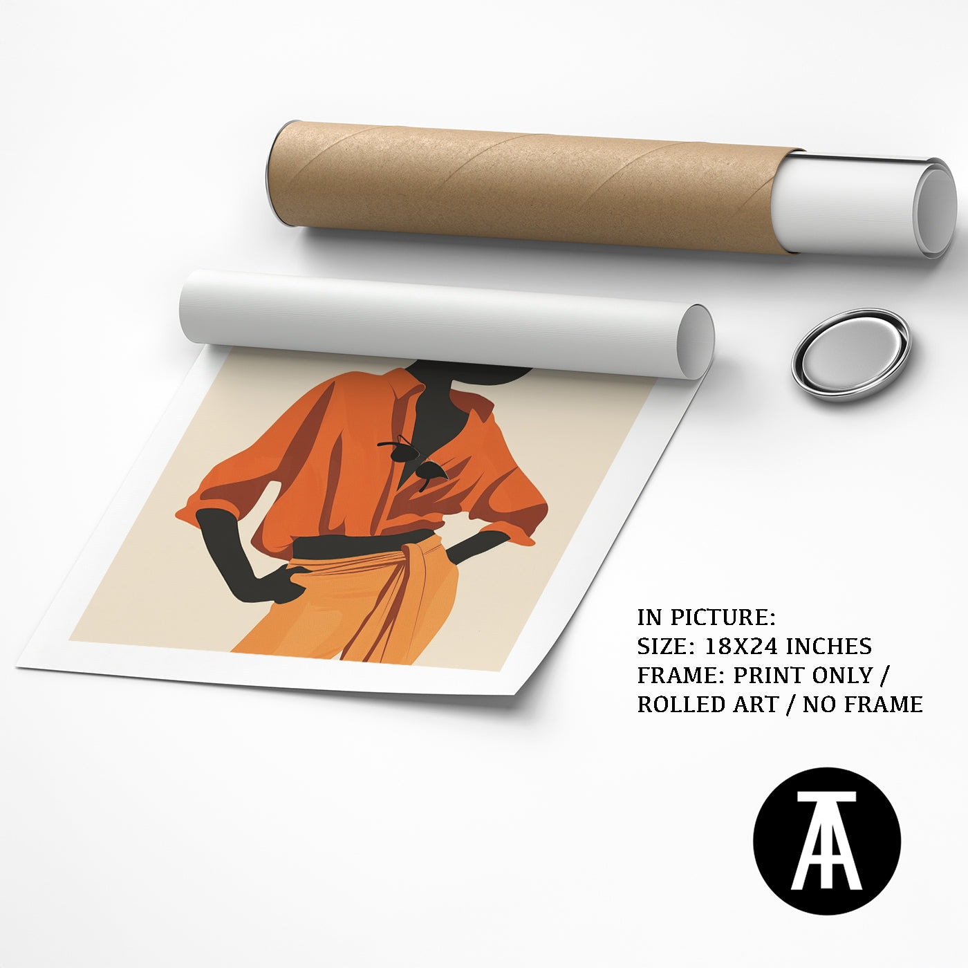 Artwork as Print Only or Rolled Art