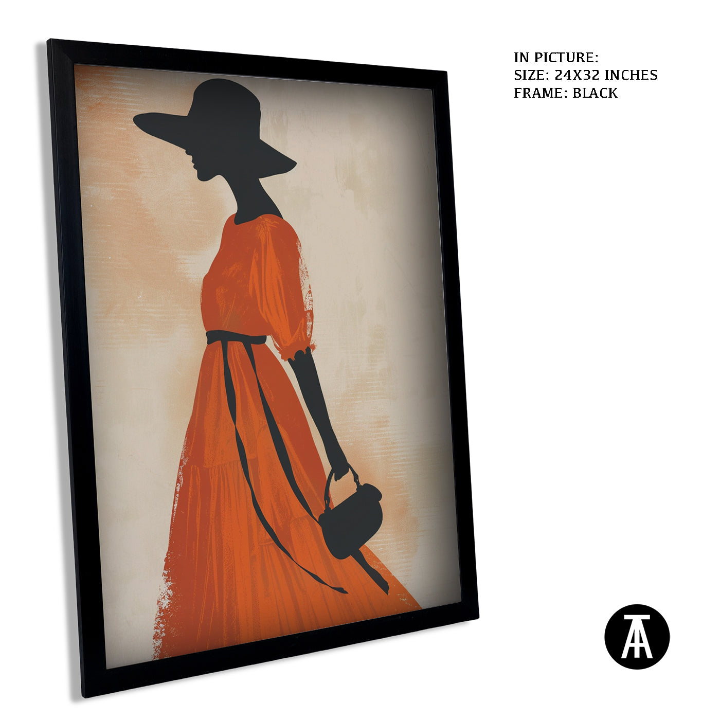 Artwork in Black Frame