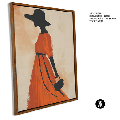Artwork in Floating Frame