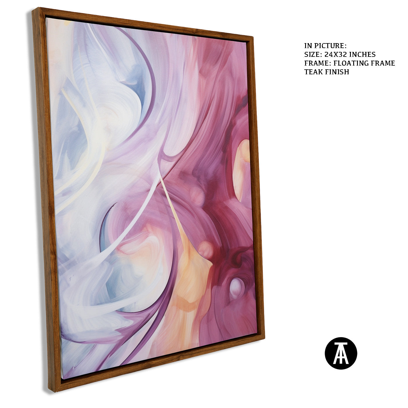 Artwork in Floating Frame