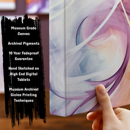 Information about Abstract Canvas Art Print