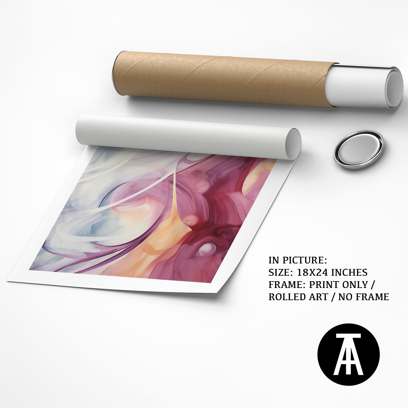 Artwork as Print Only or Rolled Art