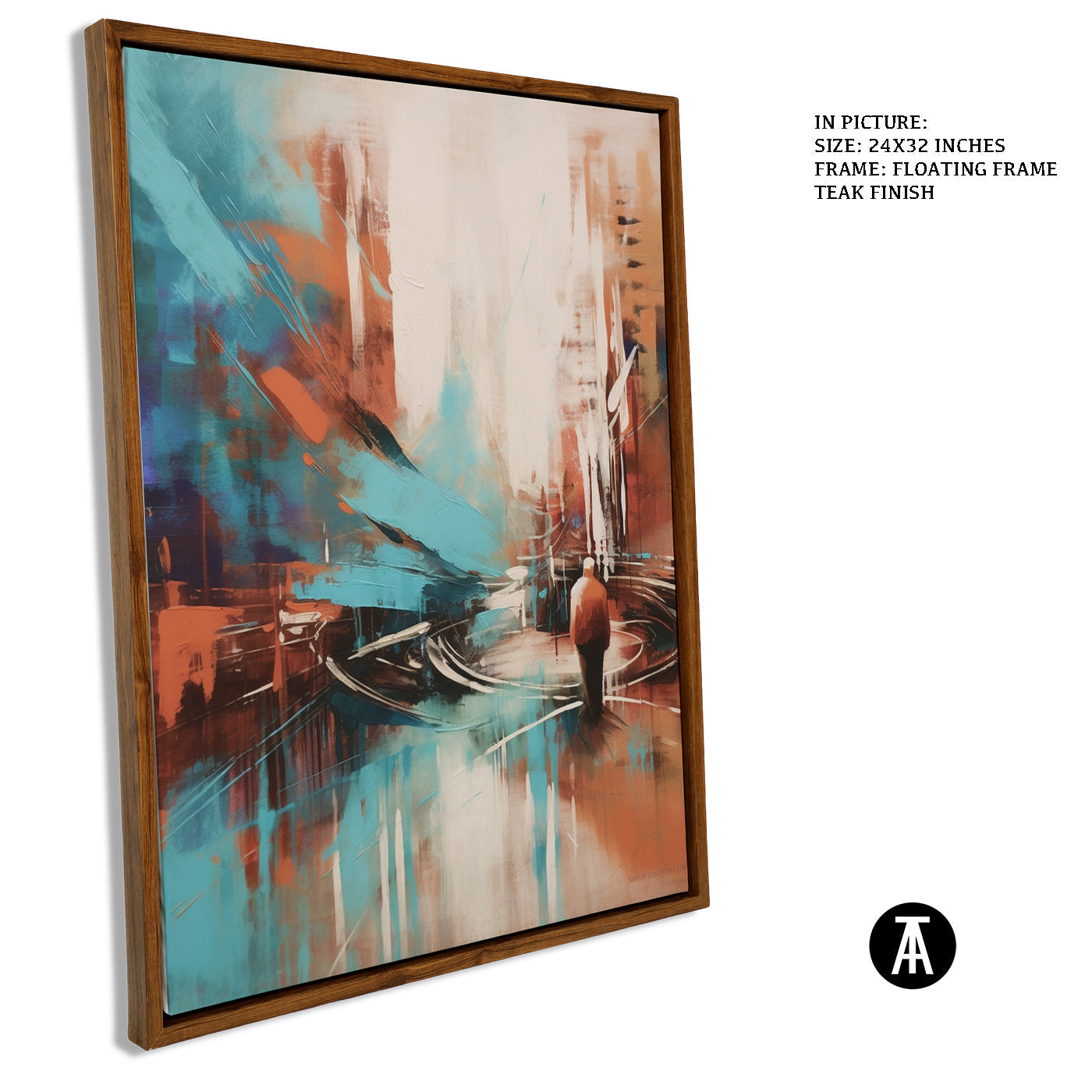 Artwork in Floating Frame