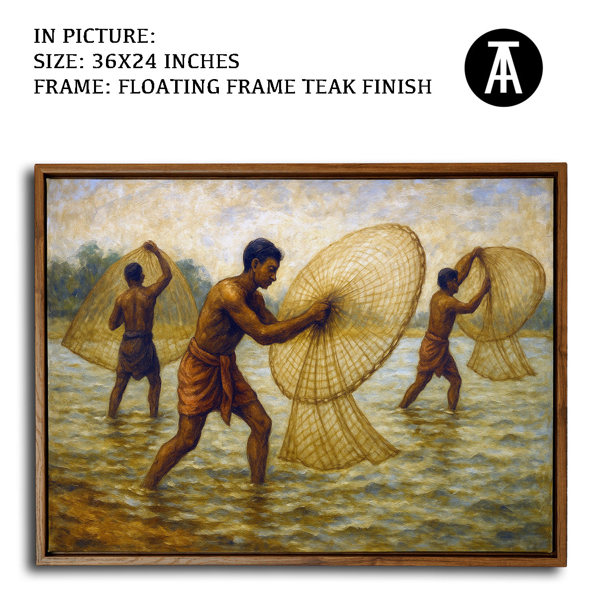 Artwork in Floating Frame