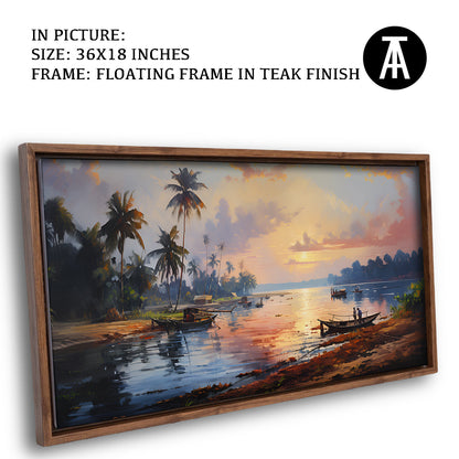 Artwork in Floating Frame