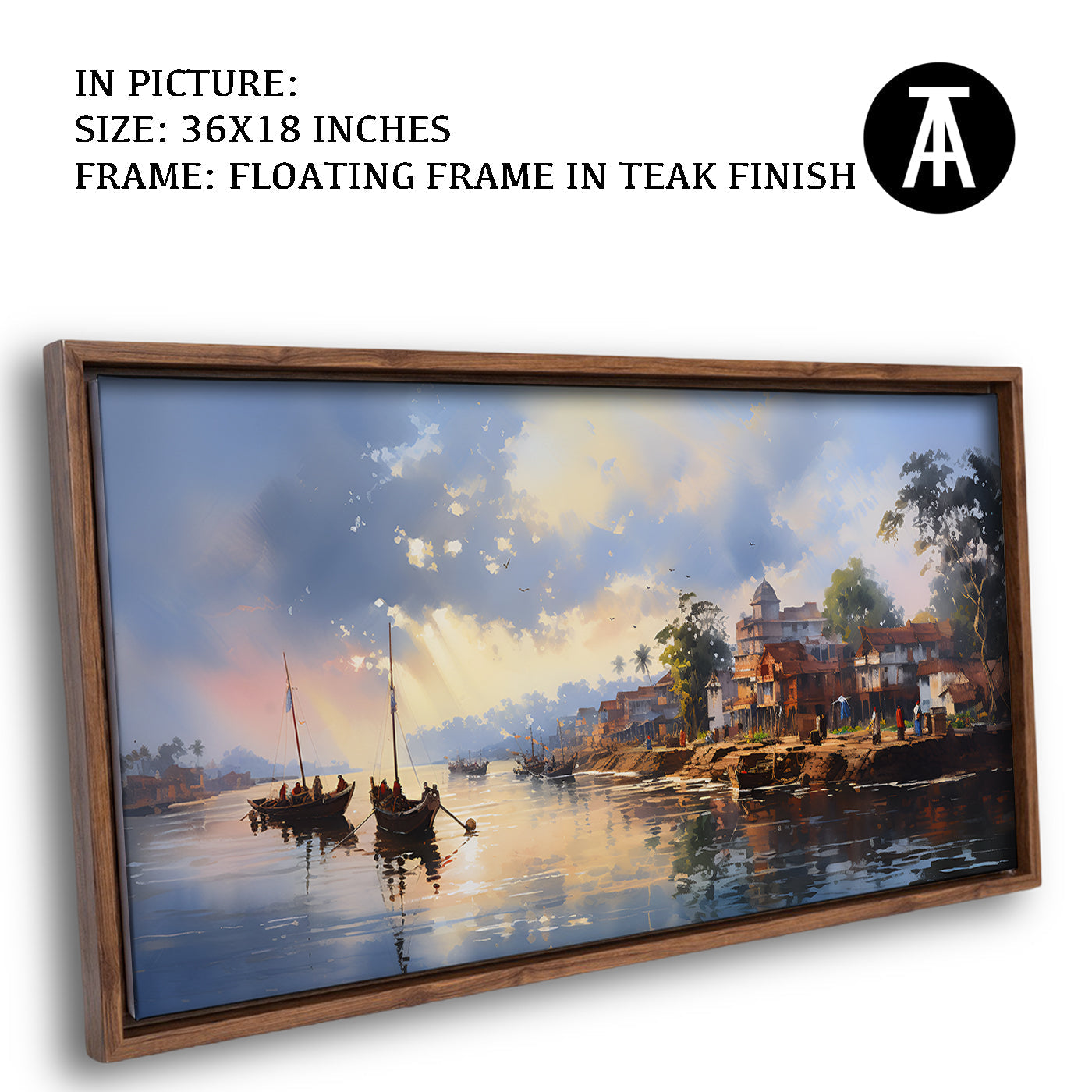 Artwork in Floating Frame