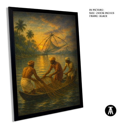 Artwork in Black Frame