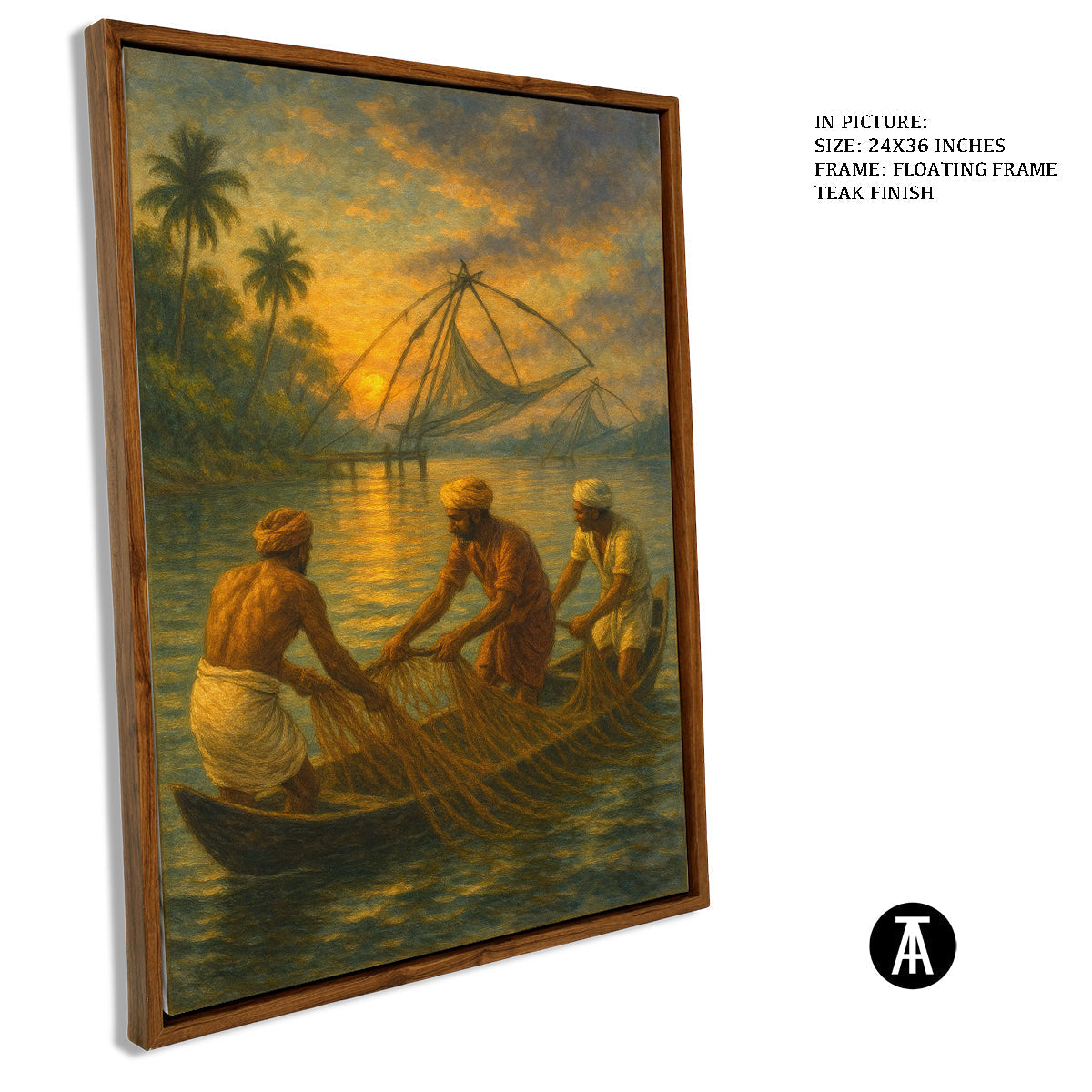 Artwork in Floating Frame