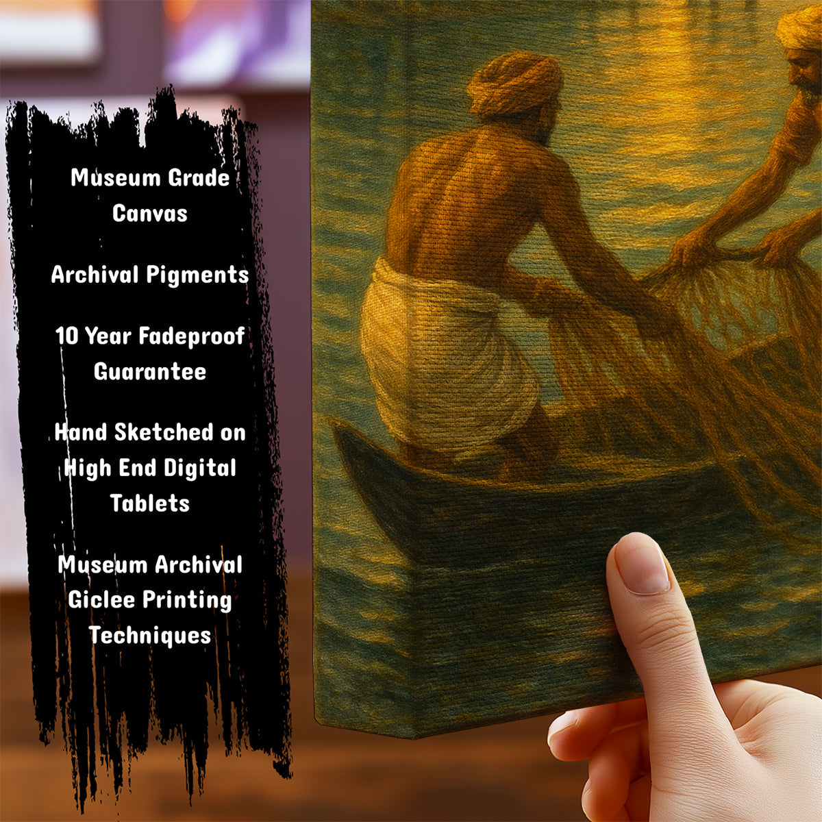 Information about Indian Art Canvas Art Print