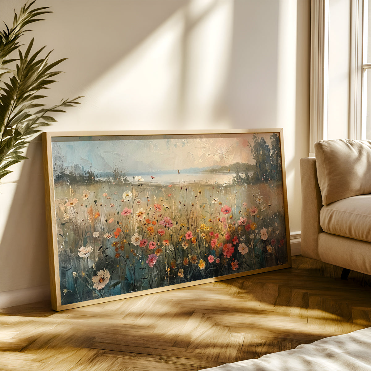 Indian Painting in a Lifestyle Setting